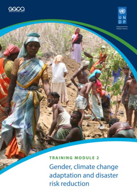 Gender, climate change adaptation and disaster risk reduction (Training Module 2)